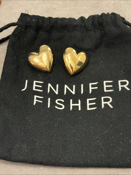Jennifer Fisher Jewelry - Jennifer Fisher small puffy heart earrings